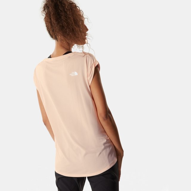 Κοντομάνικο T-shirt με στρογγυλή λαιμόκοψη, Tanken