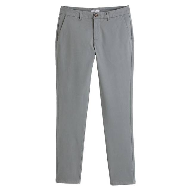 Παντελόνι chino σε γραμμή slim από οργανικό βαμβάκι