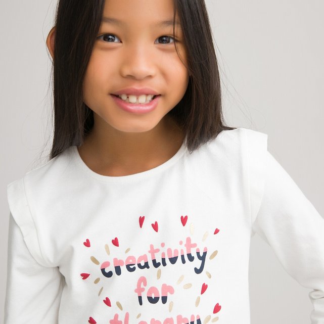 Μακρυμάνικη μπλούζα από οργανικό βαμβάκι, 3-12 ετών φωτογραφία