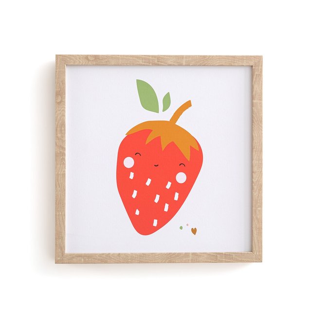 Παιδικό κάδρο με μοτίβο φράουλα, Fruta