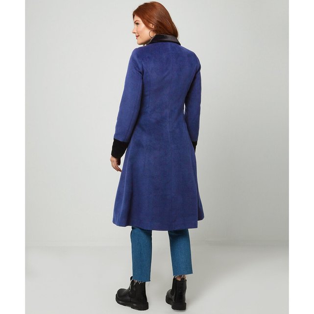 Μακρύ παλτό με διπλό κούμπωμα
