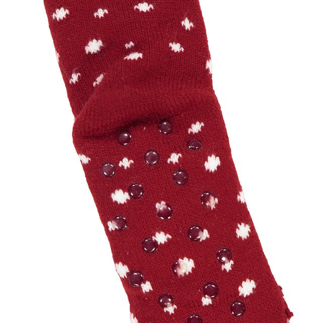 Ψηλές χριστουγεννιάτικες κάλτσες με αντιολισθητικές πατούσες