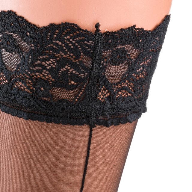 Σετ 2 ζευγάρια κάλτσες με λωρίδα σιλικόνης 20D