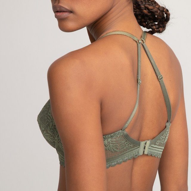 Recycled Lace Demi Cup Underwired Bra