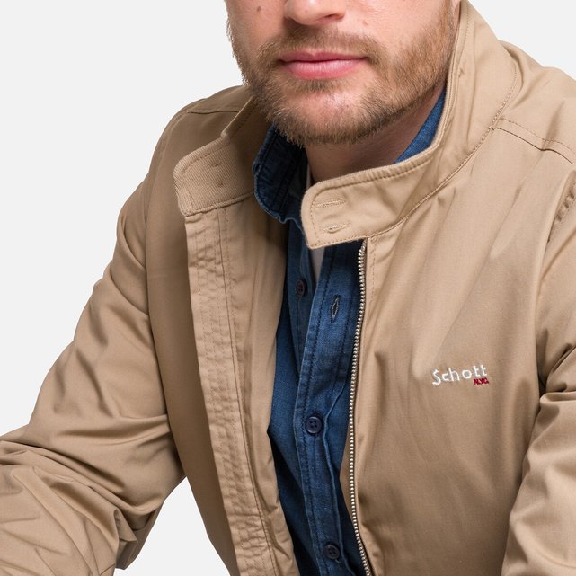 Cabl 1220 Harrington Jacket with High Neck and Zip