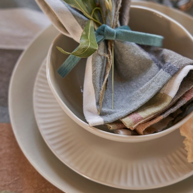 Πετσέτες φαγητού νηματοβαφή από οργανικό βαμβάκι, Antika