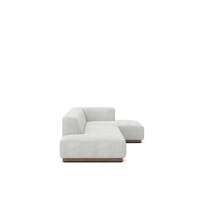 Γωνιακός καναπές XL με μελανζέ ταπετσαρία, Jacopo