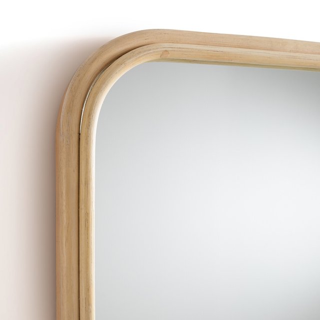 Στρογγυλός καθρέφτης από ρατάν 51x160 εκ., Nogu