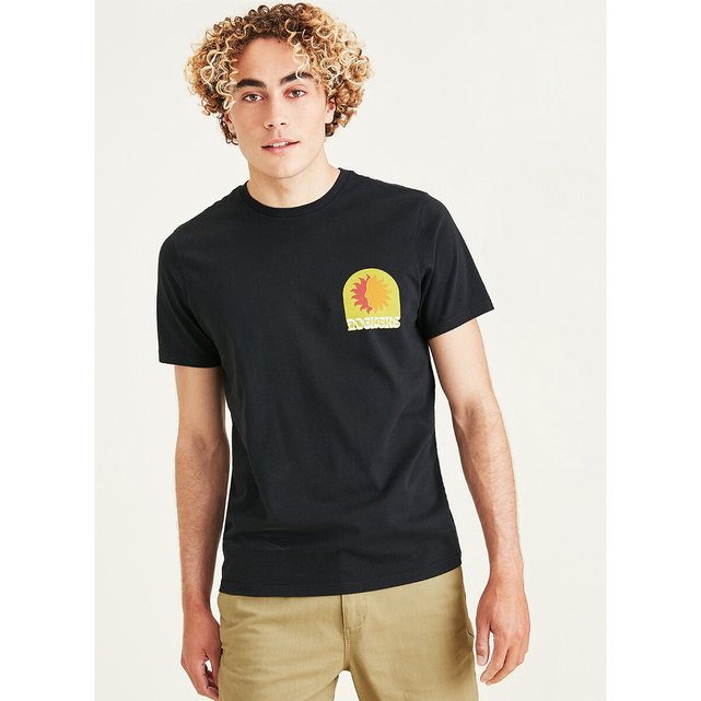 Κοντομάνικο T-shirt με στρογγυλή λαιμόκοψη, Dockers