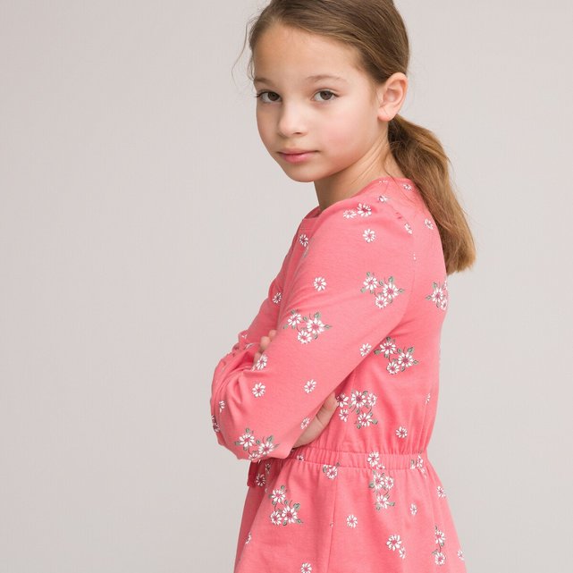 Φλοράλ φόρεμα από οργανικό βαμβάκι, 3-12 ετών