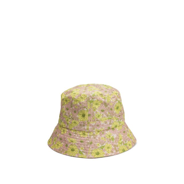 Βαμβακερό καπέλο με φλοράλ μοτίβο