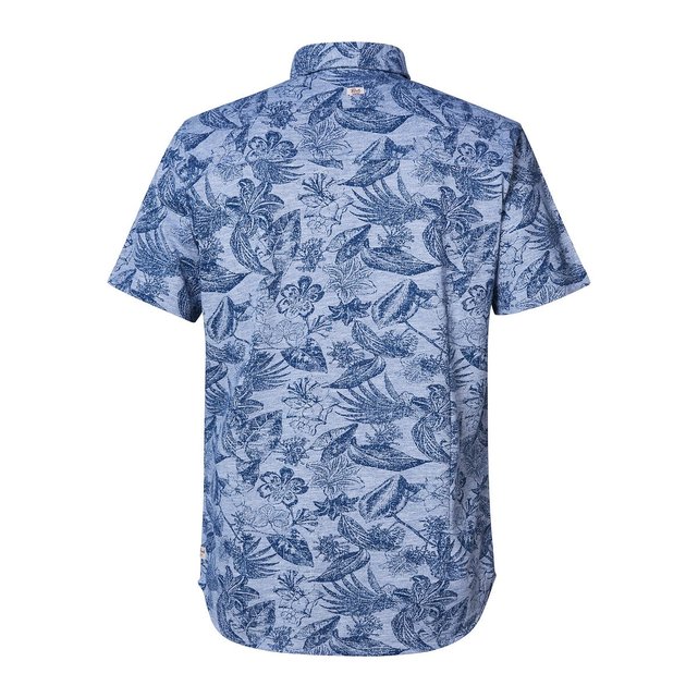 Κοντομάνικο πουκάμισο με φλοράλ μοτίβο