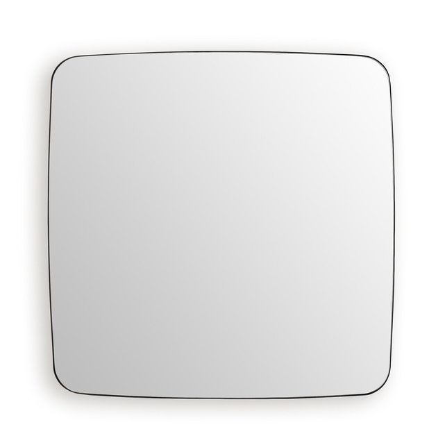 Τετράγωνος καθρέφτης από μέταλλο 120x120 εκ., Iodus