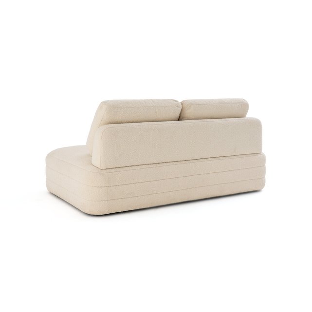 Διθέσιος καναπές με μπουκλέ ταπετσαρία, Rocca