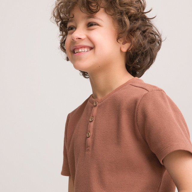 Κοντομάνικη μπλούζα από οργανικό βαμβάκι, 3-12 ετών