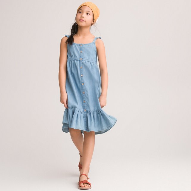 Φόρεμα με λεπτές τιράντες, 3-12 ετών