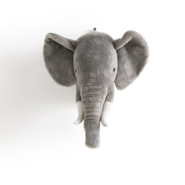 Διακοσμητικό κεφάλι ελέφαντα για παιδικό δωμάτιο, Hayi