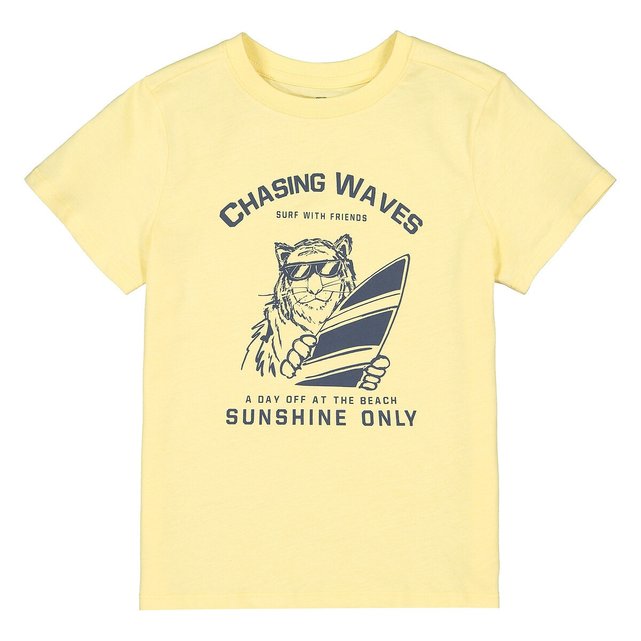 Κοντομάνικο T-shirt από οργανικό βαμβάκι, 3-12 ετών