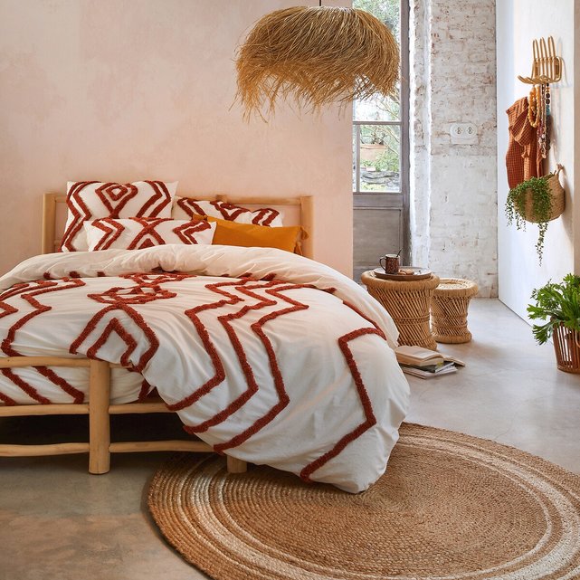 Κρεβάτι από μασίφ ξύλο teak, Ghada