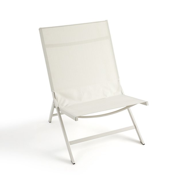 Χαμηλή καρέκλα κήπου από αλουμίνιο, Dola