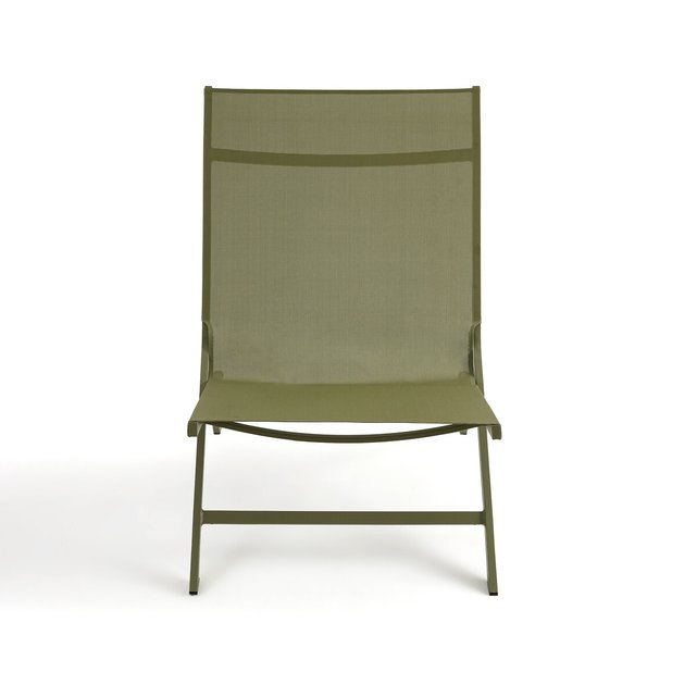 Χαμηλή καρέκλα κήπου από αλουμίνιο, Dola