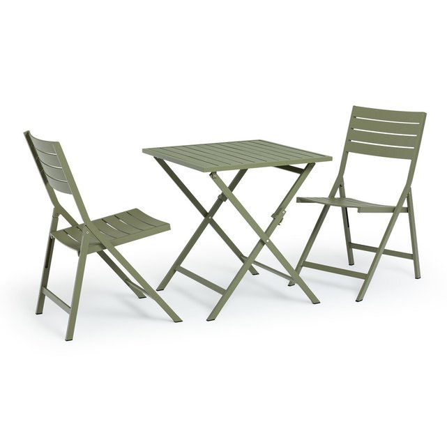 Σετ 2 καρέκλες από αλουμίνιο, Zapy