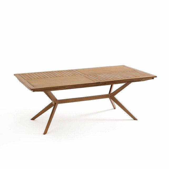 Ορθογώνιο τραπέζι κήπου από ξύλο ακακίας, Jakta