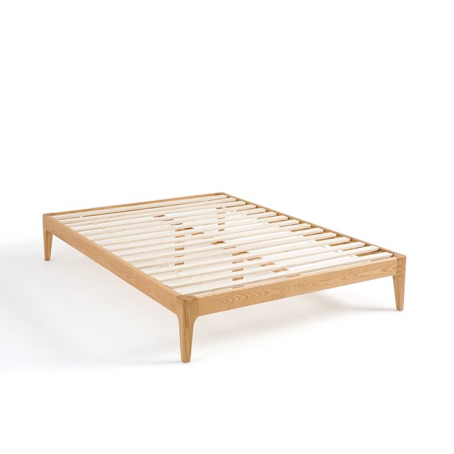 Κρεβάτι από μασίφ ξύλο δεσποτάκι με τάβλες, Agura