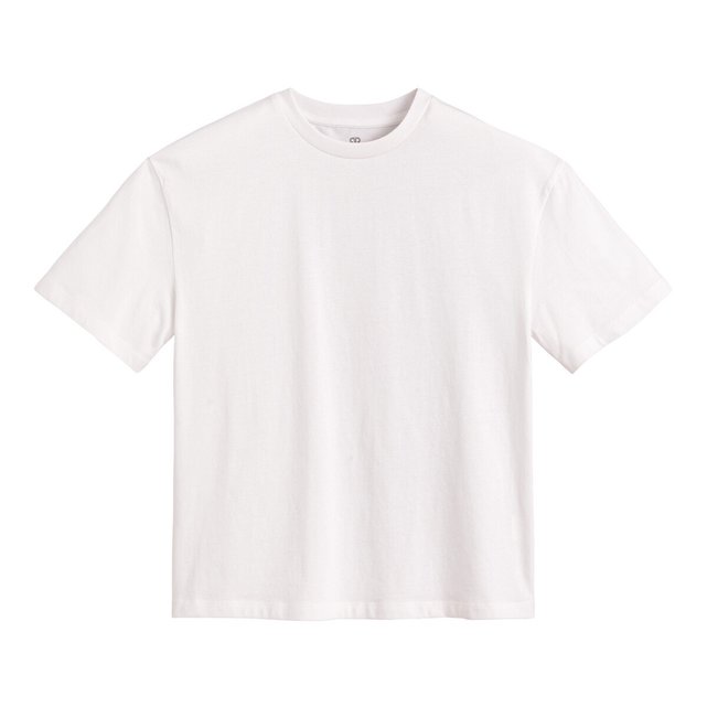 Κοντομάνικο T-shirt με στρογγυλή λαιμόκοψη