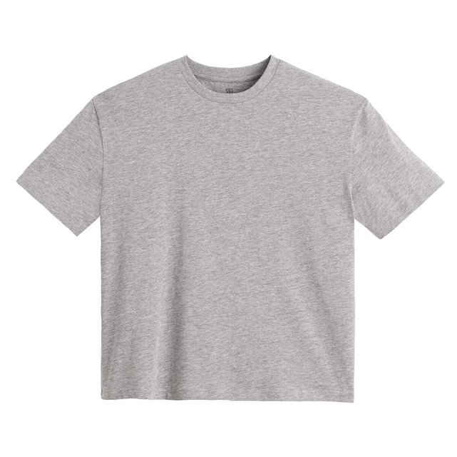 Κοντομάνικο T-shirt με στρογγυλή λαιμόκοψη
