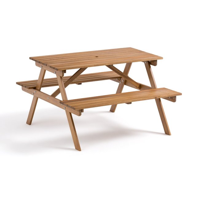 Παιδικό τραπέζι για πικ-νικ από ξύλο ακακίας, Aksel