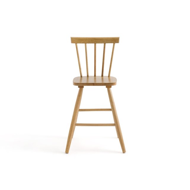 Καρέκλα με κάγκελα από μασίφ ξύλο καουτσούκ, Jimi