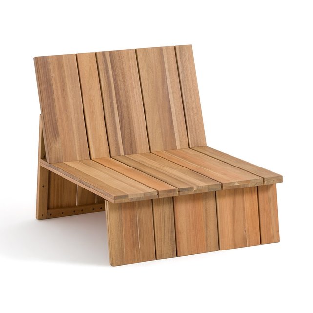 Πολυθρόνα κήπου από ξύλο ακακίας, Brut