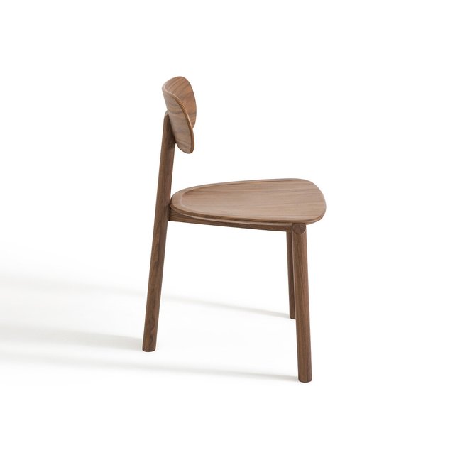 Καρέκλα από ξύλο καρυδιάς, Marais, σχεδίασης E. Gallina