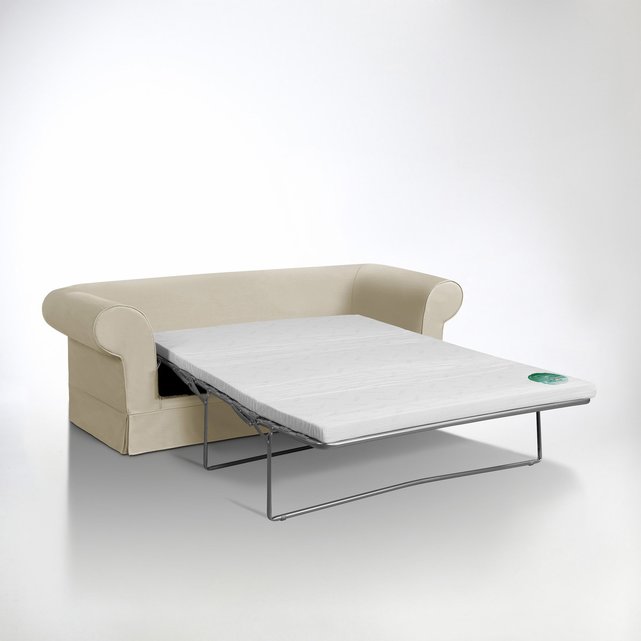 Καναπές-κρεβάτι από βαμβάκι με τεχνολογία Bultex, Adelia