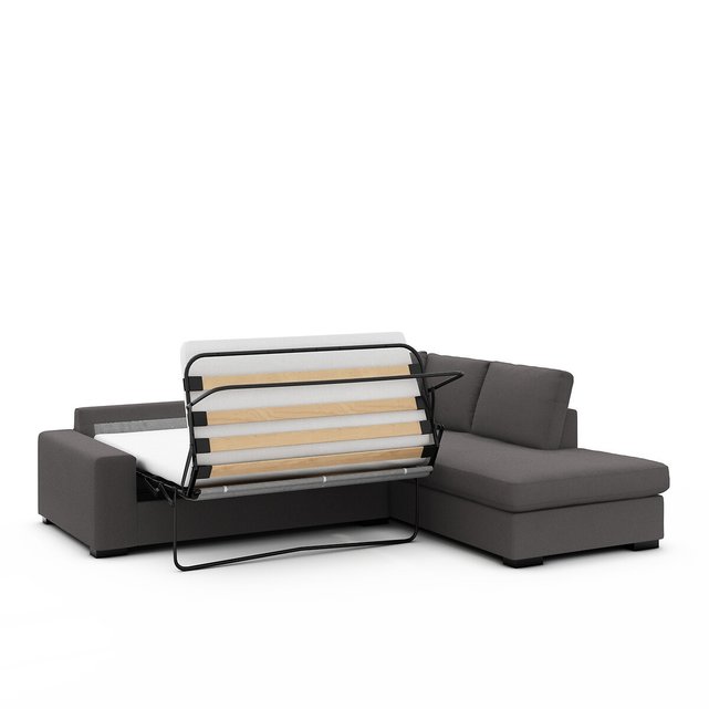 Γωνιακός καναπές-κρεβάτι από βαμβάκι με τεχνολογία Bultex, Odessa