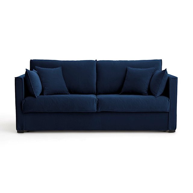 Πτυσσόμενος καναπές-κρεβάτι από βελούδο, Camille