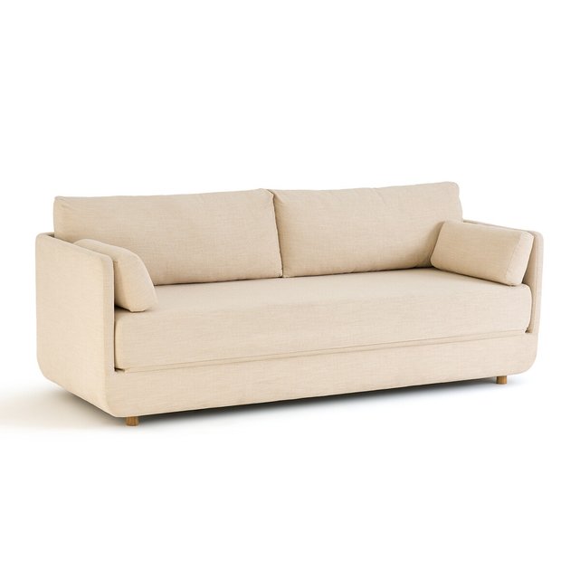 Πτυσσόμενος καναπές-κρεβάτι από πολυέστερ/βαμβάκι, Orso