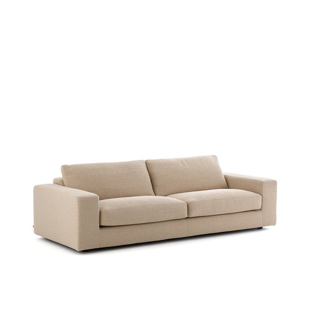 Τριθέσιος καναπές με μπουκλέ ταπετσαρία, Skander