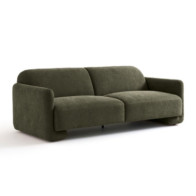 Τριθέσιος καναπές με ανάγλυφη ταπετσαρία, Balzac Paris X LRI