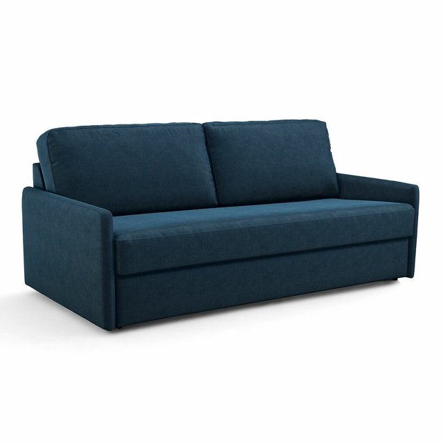 Καναπές-κρεβάτι από βελούδο με λάτεξ στρώμα, Marta
