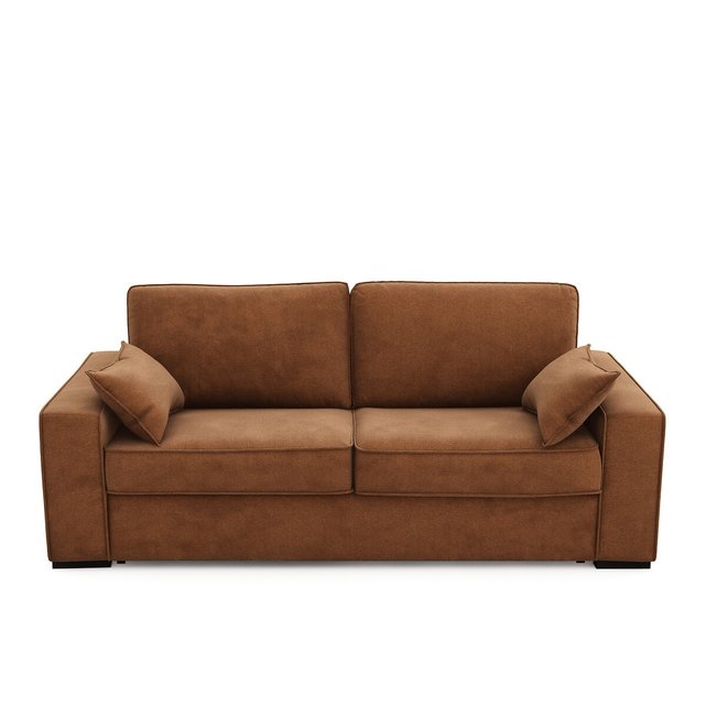 Καναπές-κρεβάτι από πολυέστερ με στρώμα τεχνολογίας Bultex, Cécilia