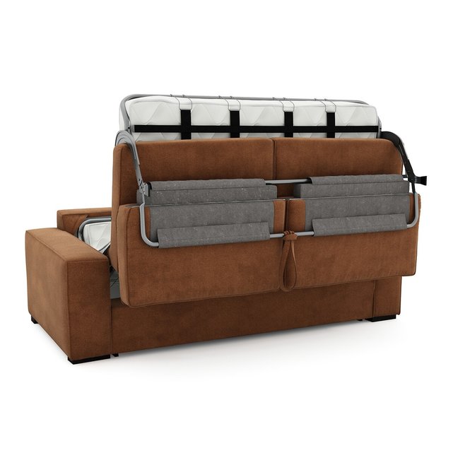 Καναπές-κρεβάτι από πολυέστερ, με στρώμα αφρού, Cécilia