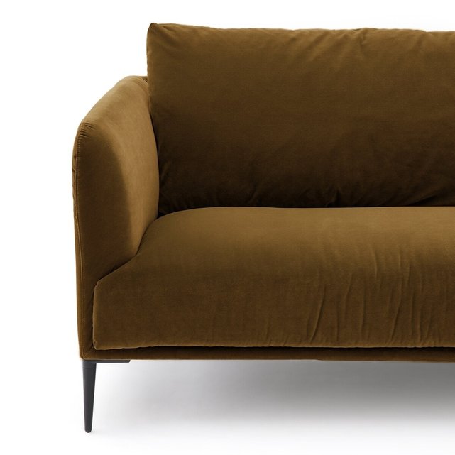 Καναπές με βελούδινη ταπετσαρία Oscar, σχεδίασης E. Gallina