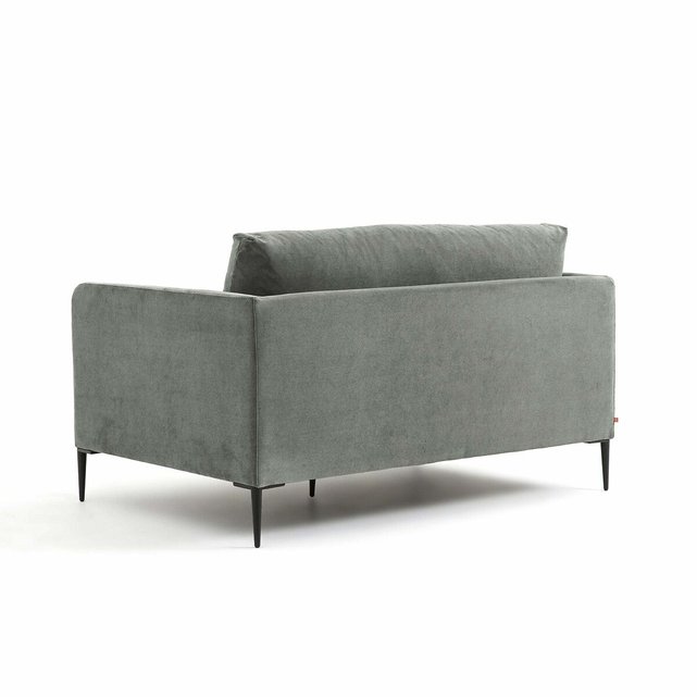 Διθέσιος καναπές από βελούδο stonewashed Oscar, σχεδίασης E.Gallina