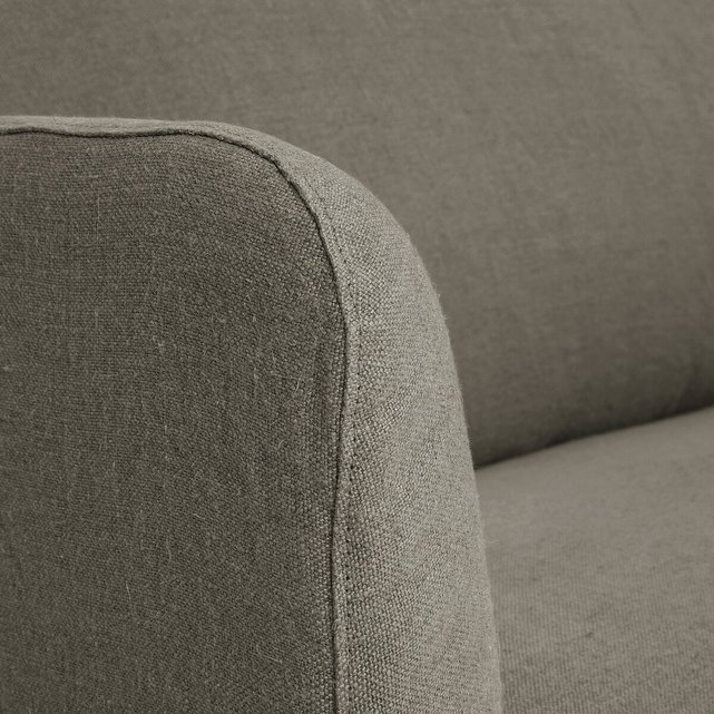 Διθέσιος καναπές από χοντρό λινό stonewashed, Oscar