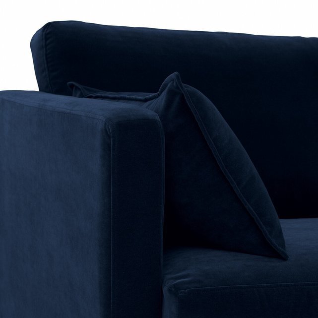 Γωνιακός καναπές από βελούδο, Neo Kinkajou