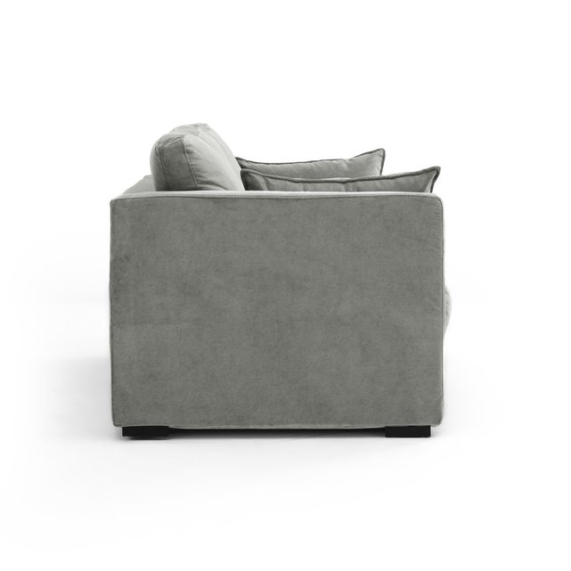 Πτυσσόμενος καναπές από βελούδο stonewashed, Neo Kinkajou