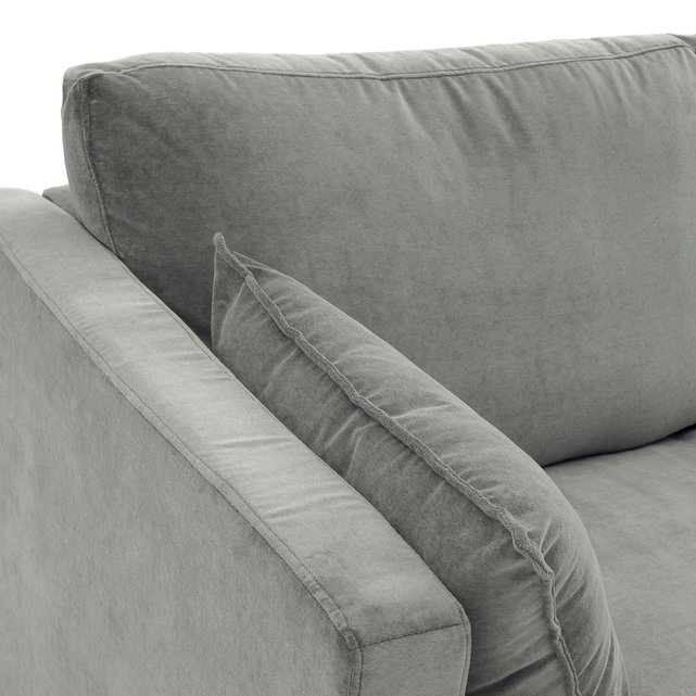 Πτυσσόμενος καναπές από βελούδο stonewashed, Neo Kinkajou