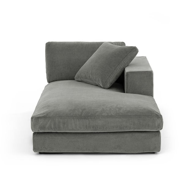 Ανάκλιντρο από βελούδο stonewashed, Horus